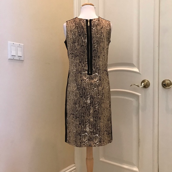 NWOT Vince Camuto python print shift career dress - Picture 3 of 5